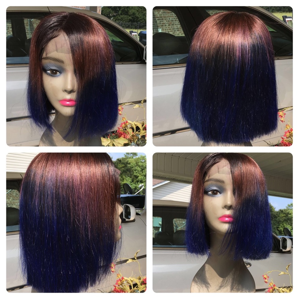 Galaxy Colored Lacefront Wig